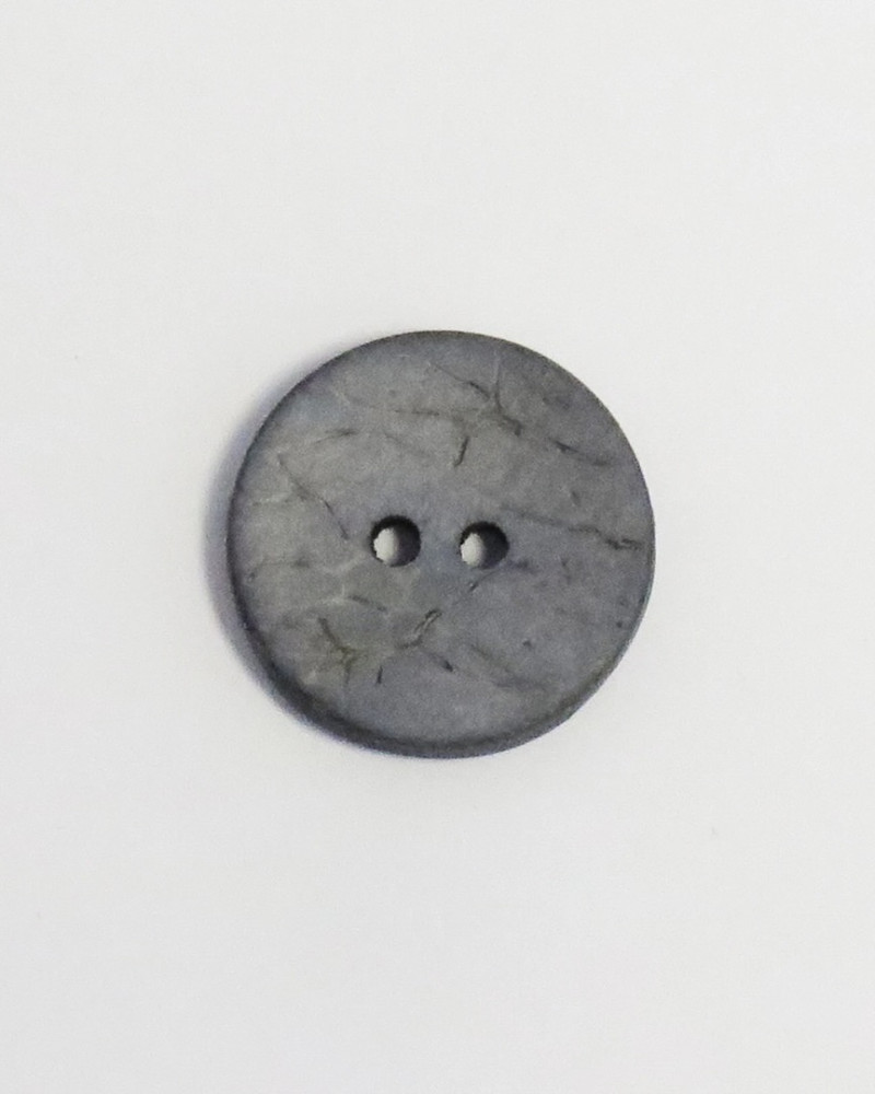 Knap kokos 20 mm - lys blå
