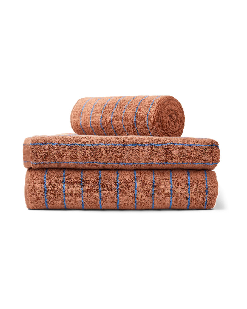 Striped towel from Bongusta...