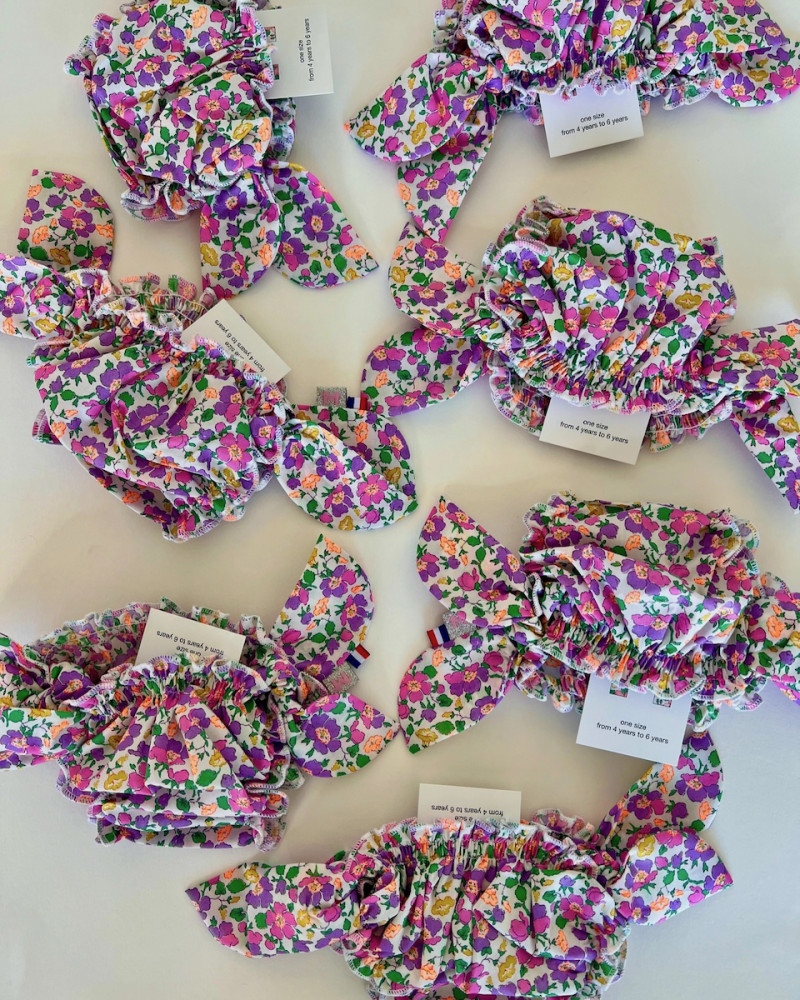 Swim pants made with...