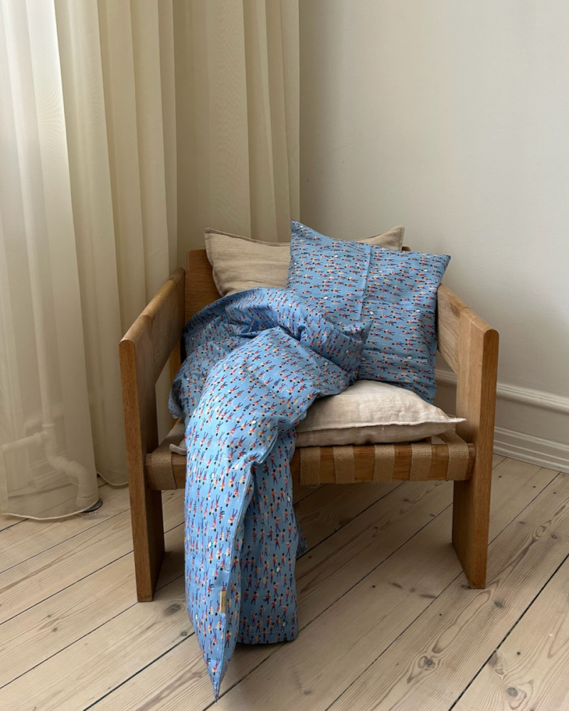 Juniorsengetøj i Liberty...