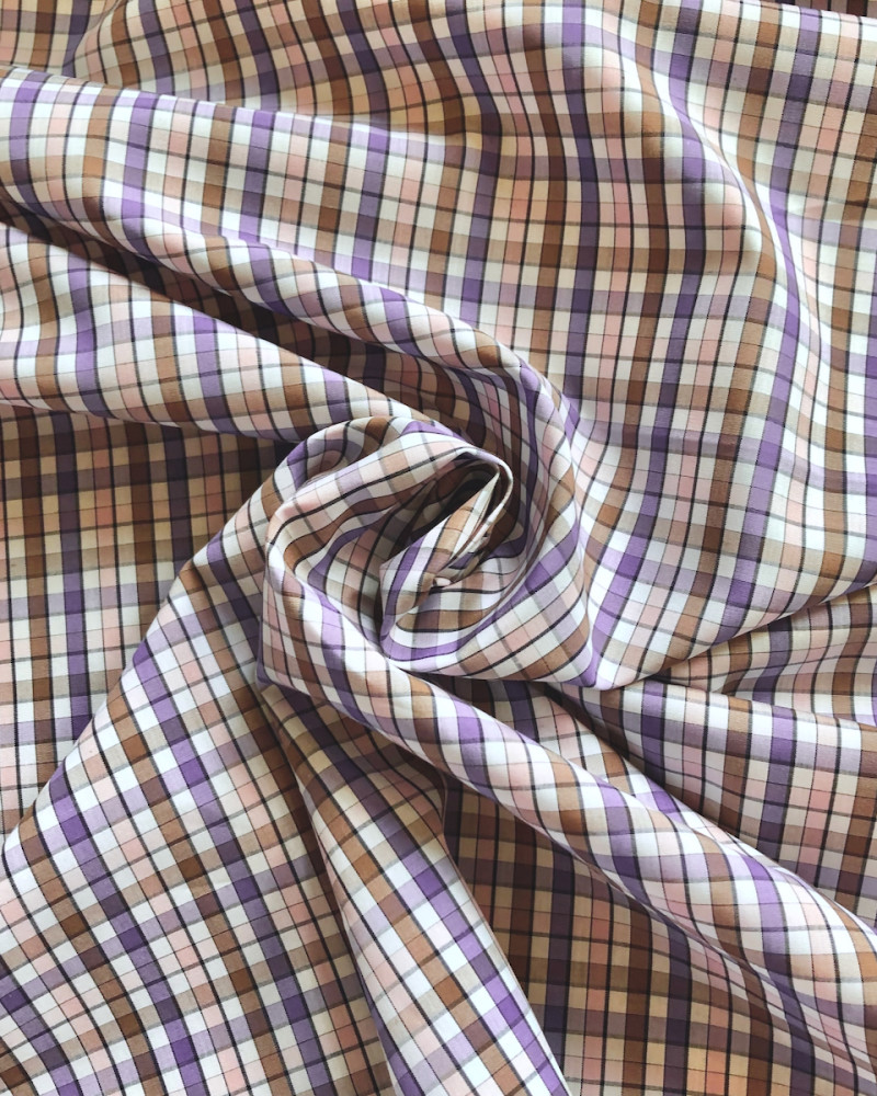 Cotton poplin with small...