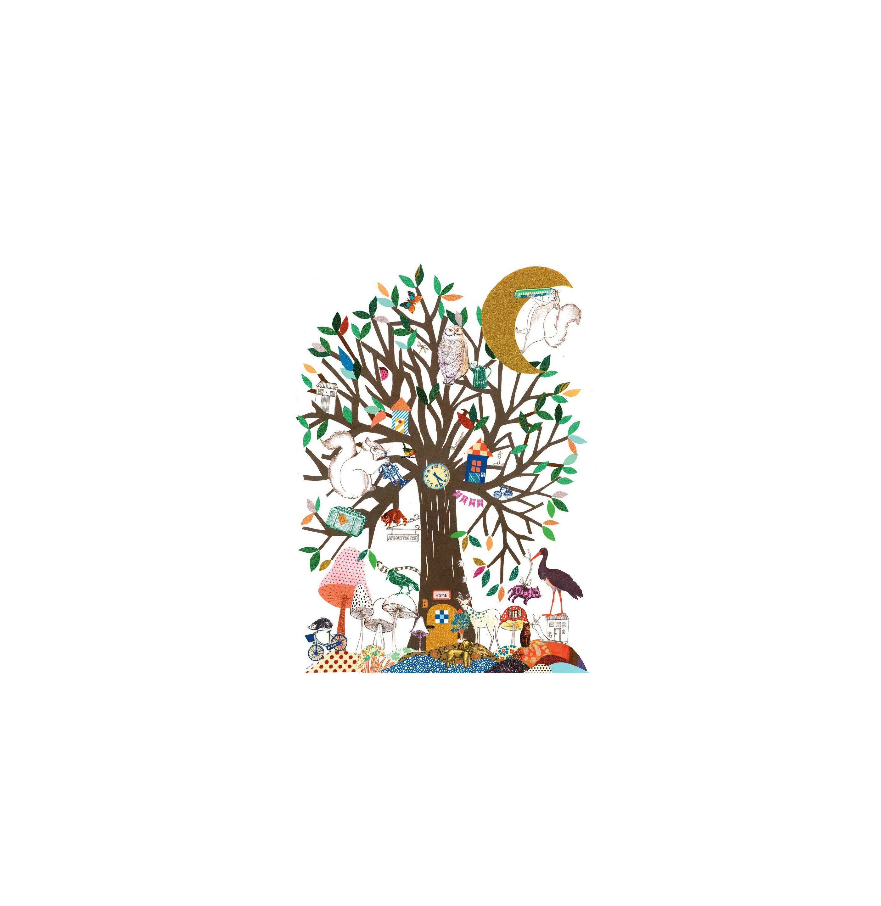 Tex og Jack plakat, Apocalyptic Tree, 50X70 cm