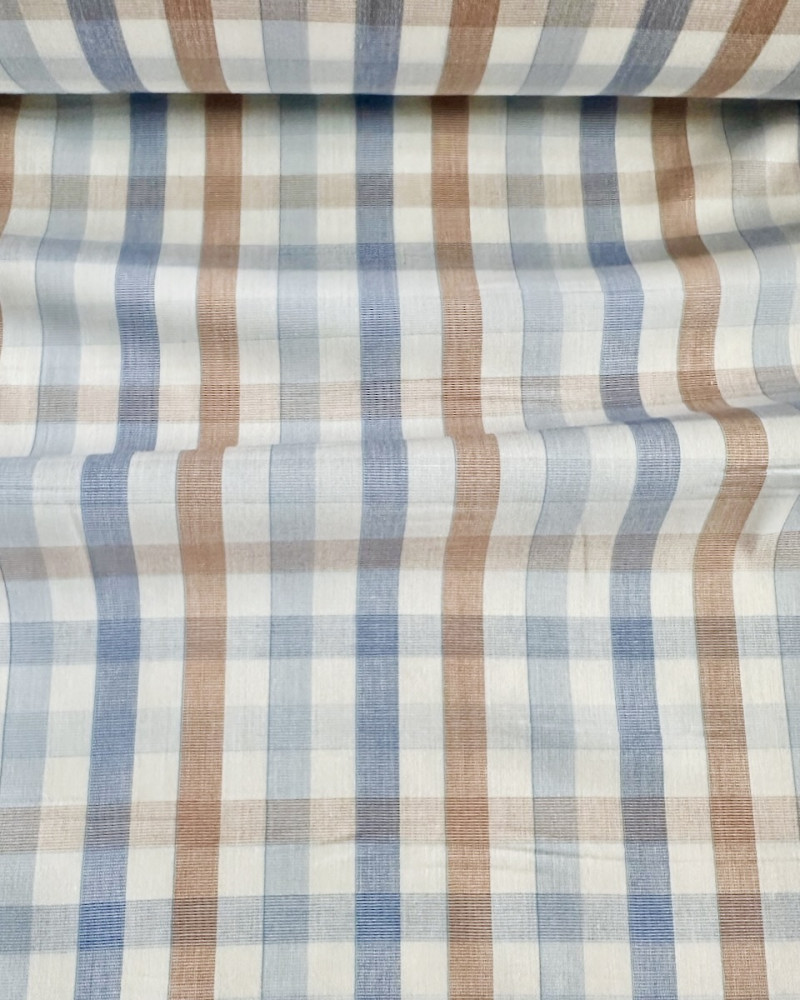 Deadstock skjortepoplin -...