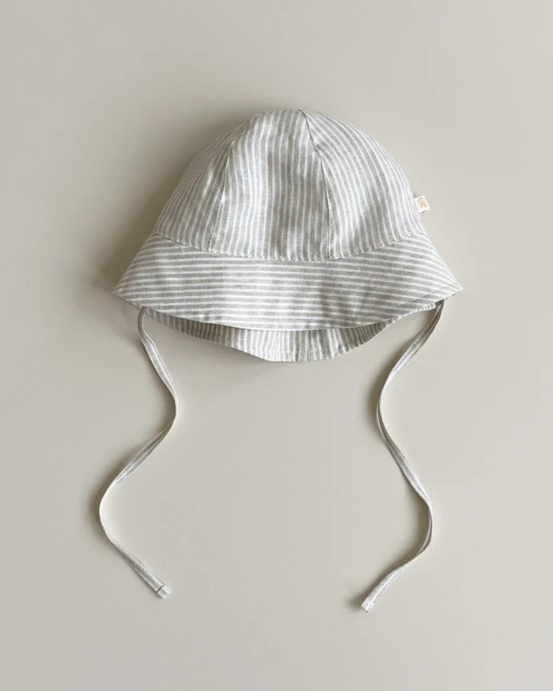 Sun hat organic linen...