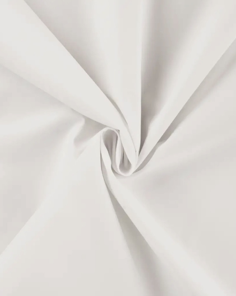 Cotton Lux poplin - white