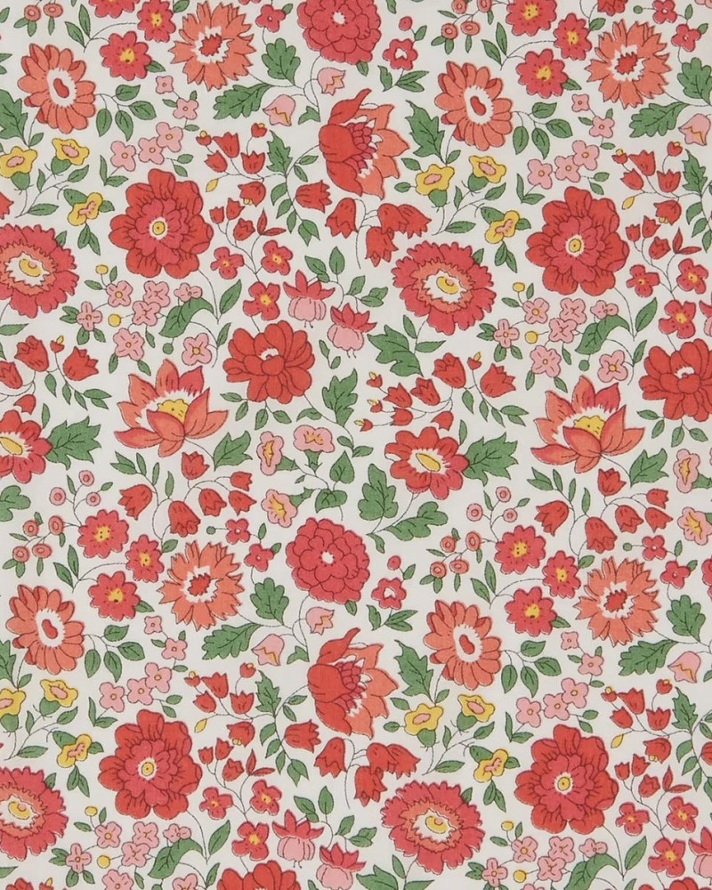 D´Anjo Liberty Tana Lawn - rød