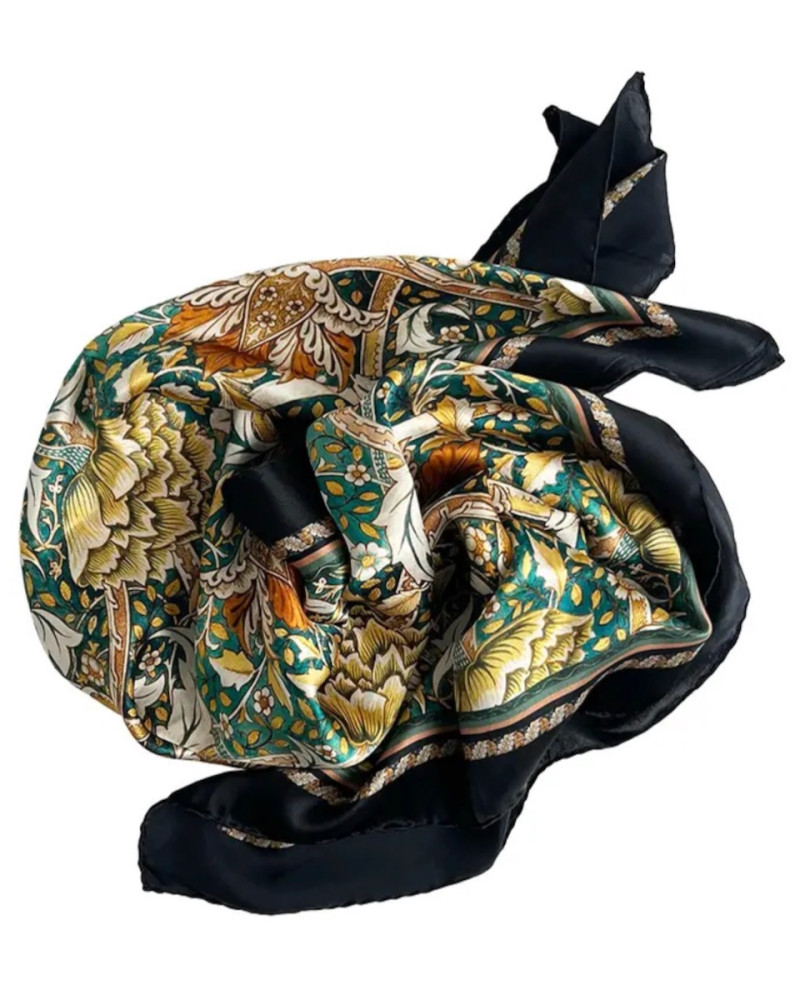 William Morris silk scarf...