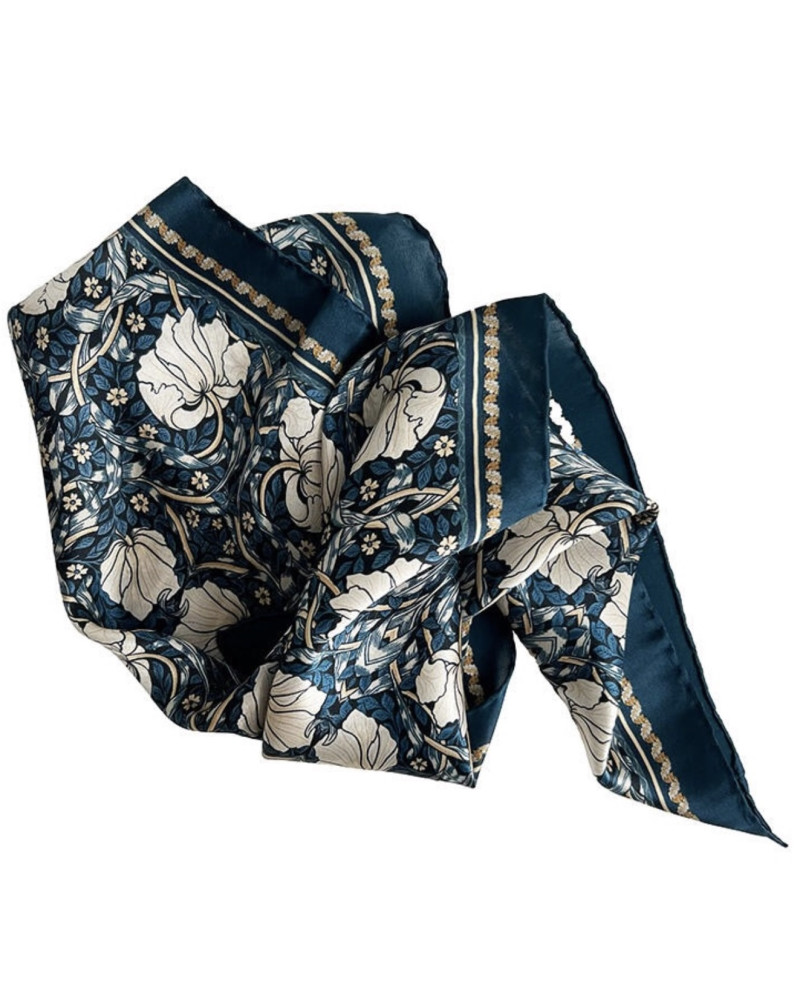 William Morris silk scarf...