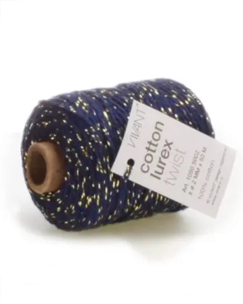 Snor med lurex glitter 50 m...