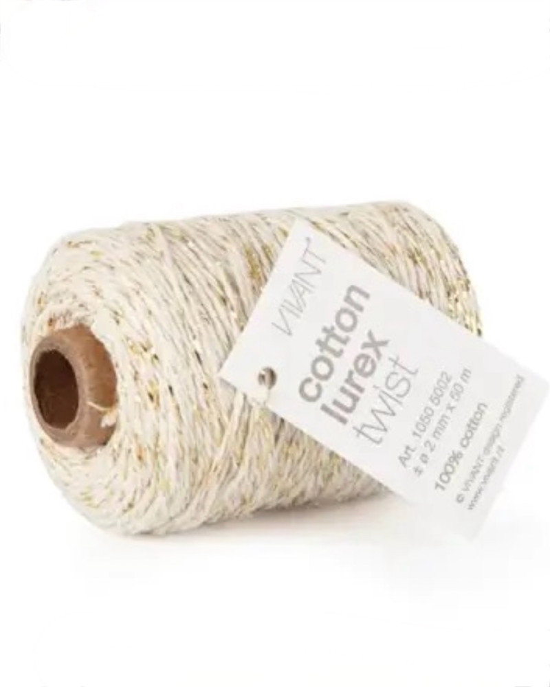 Snor med lurex glitter 50 m...
