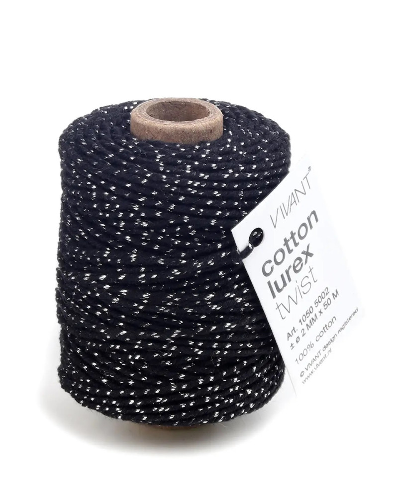 Snor med lurex glitter 50 m...