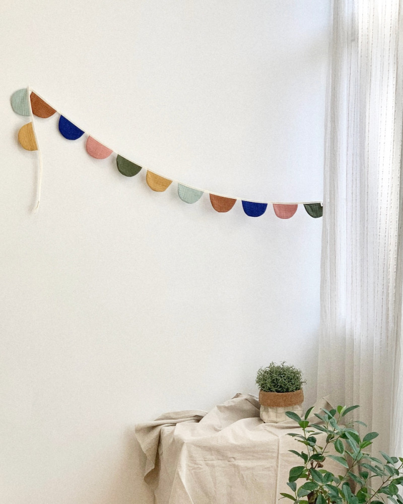 Fabric banner handmade...