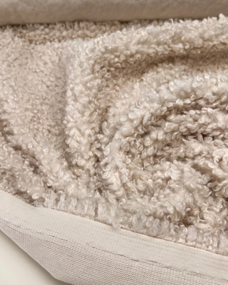Deadstock faux fur - beige