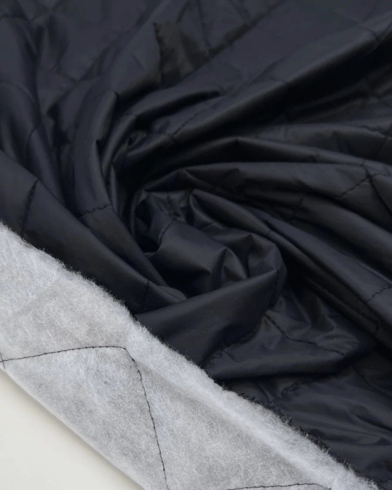 Deadstock quilted fabric -...