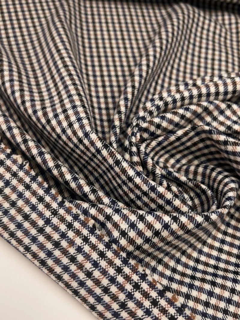 Deadstock virgin wool twill...