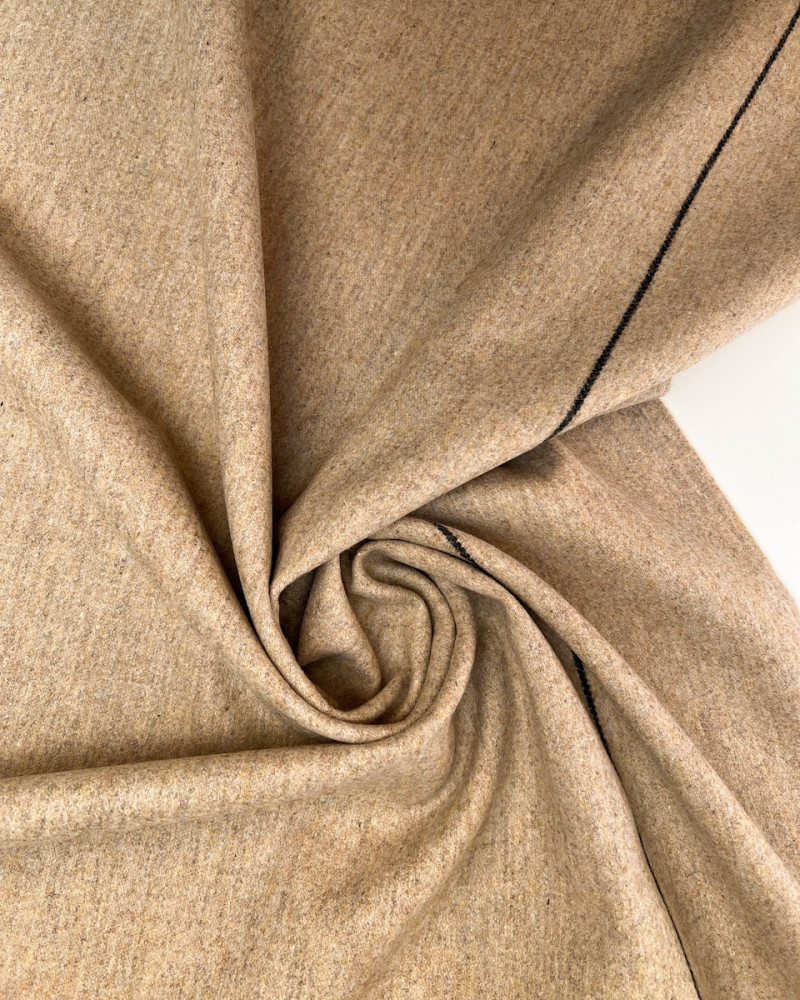 Deadstock melange wool -...