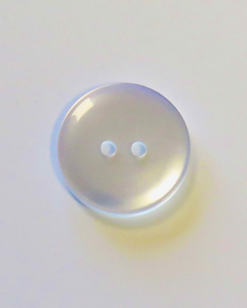 Knapper plast 15 mm - clear